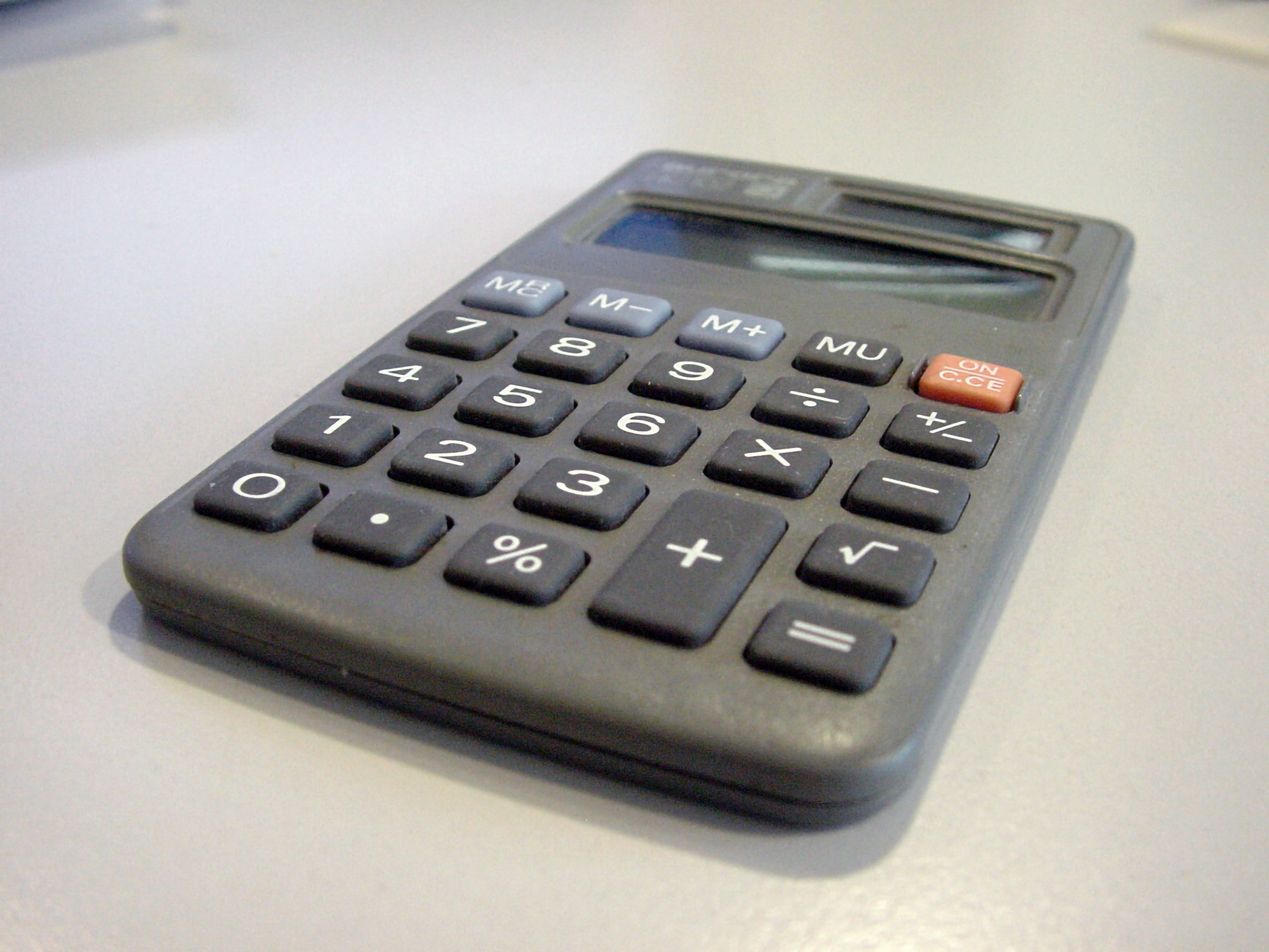 Pocket Calculator, Solar-Cell powered