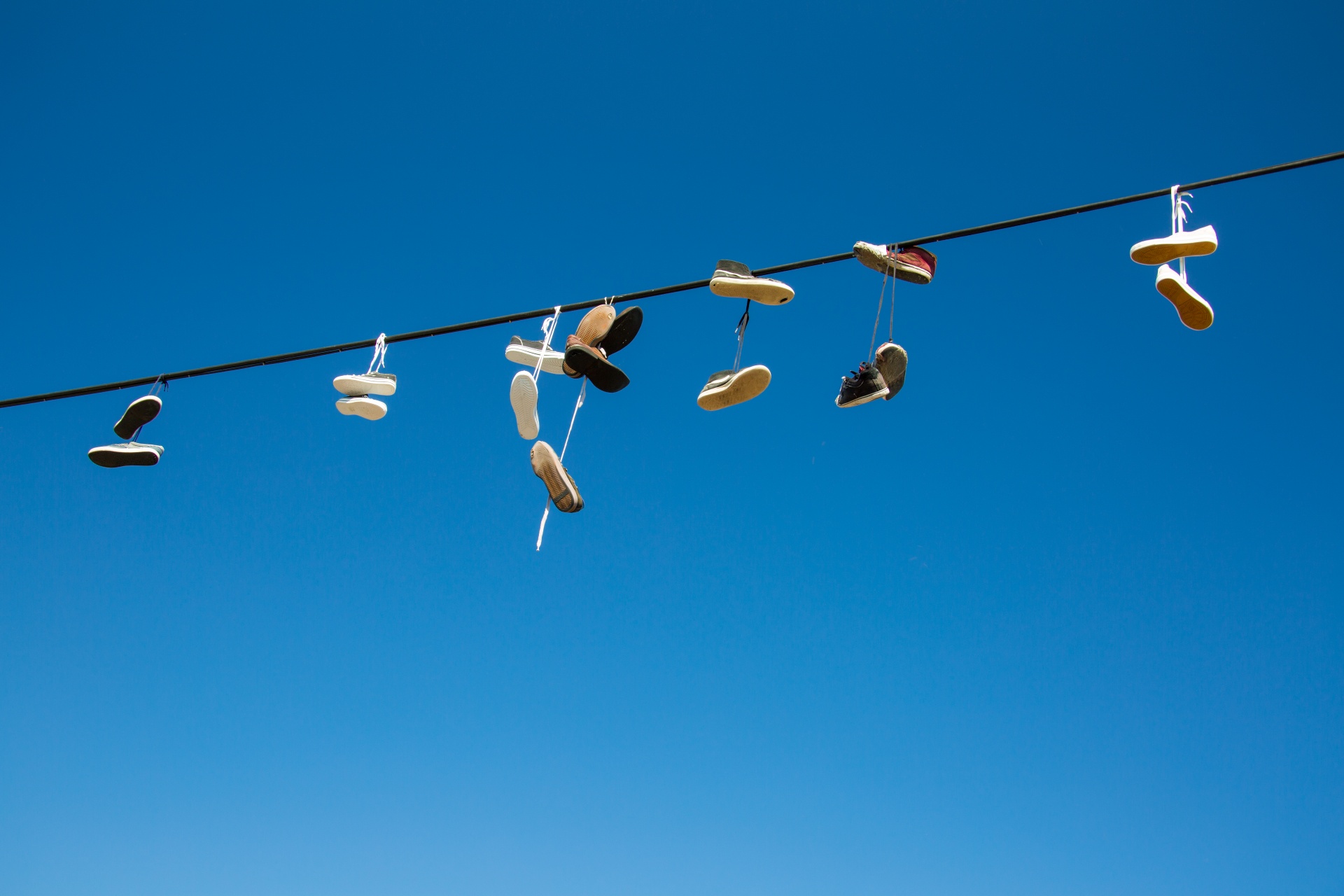 Shoes On A Wire