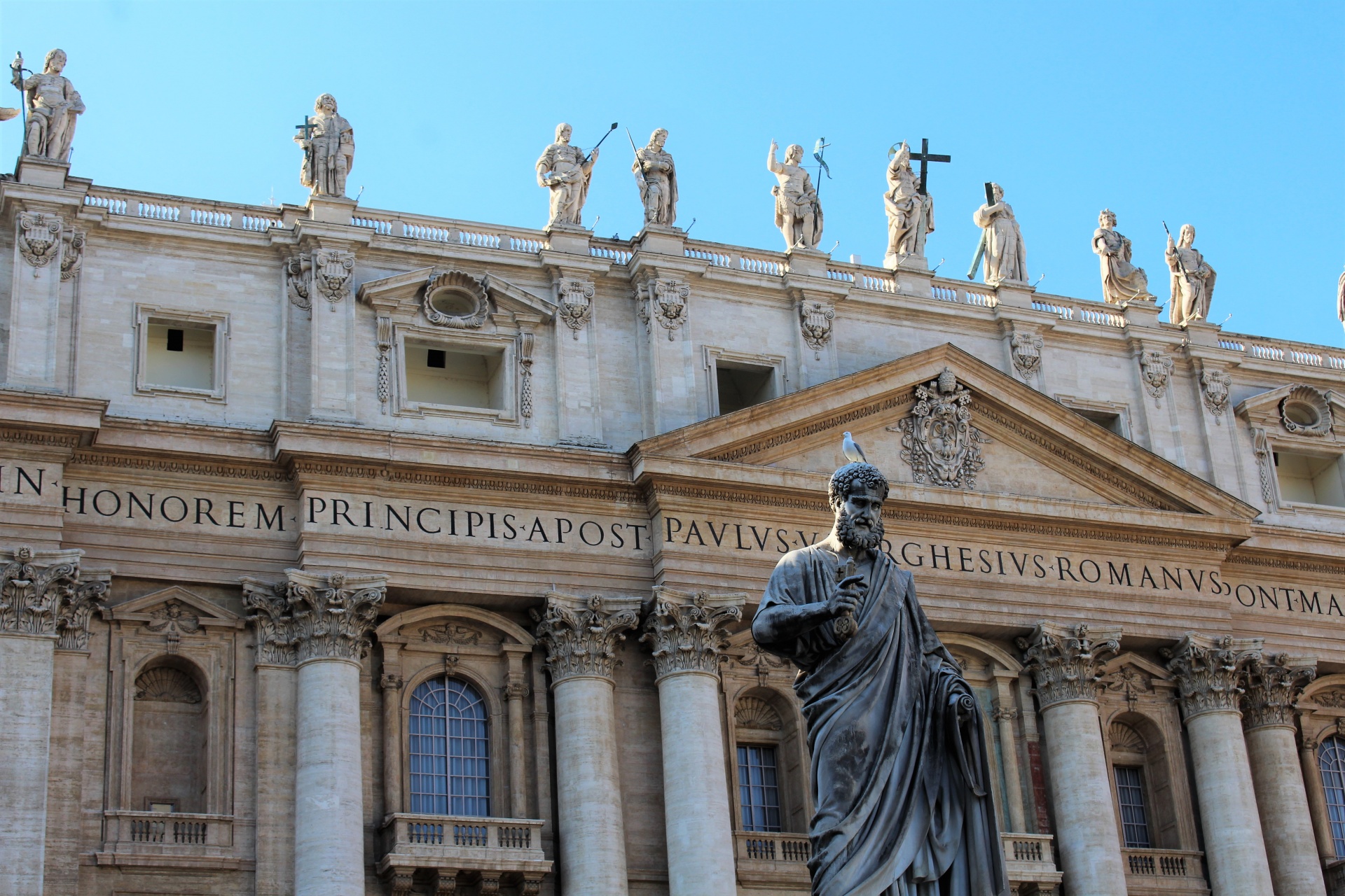 St Peter's Basilica, Vatican City.`