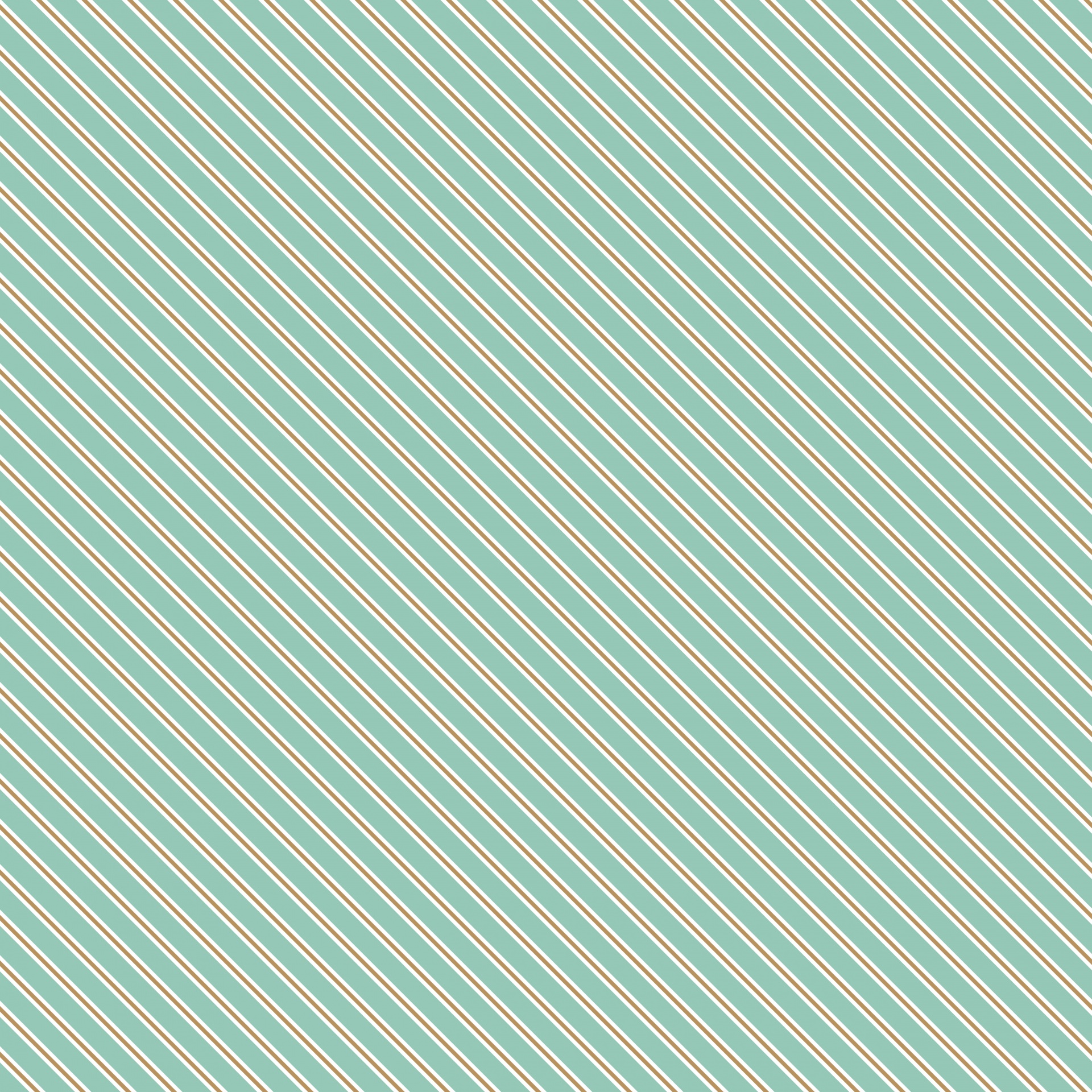 Teal diagonal stripes seamless pattern wallpaper background perfect for retro vintage projects