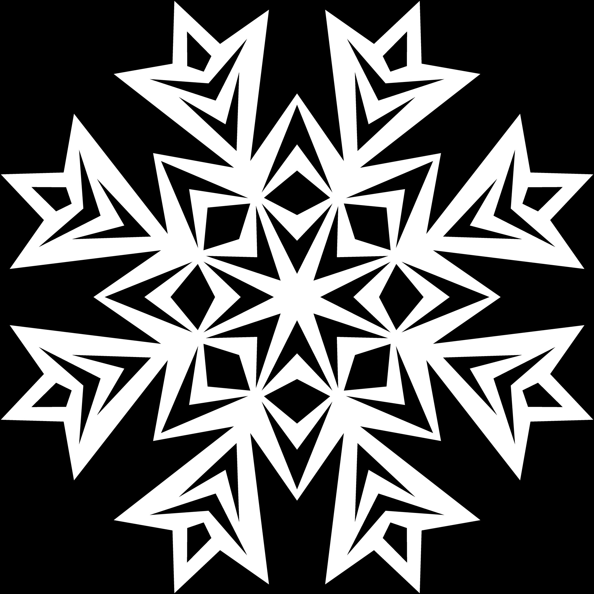 White Snowflake 1