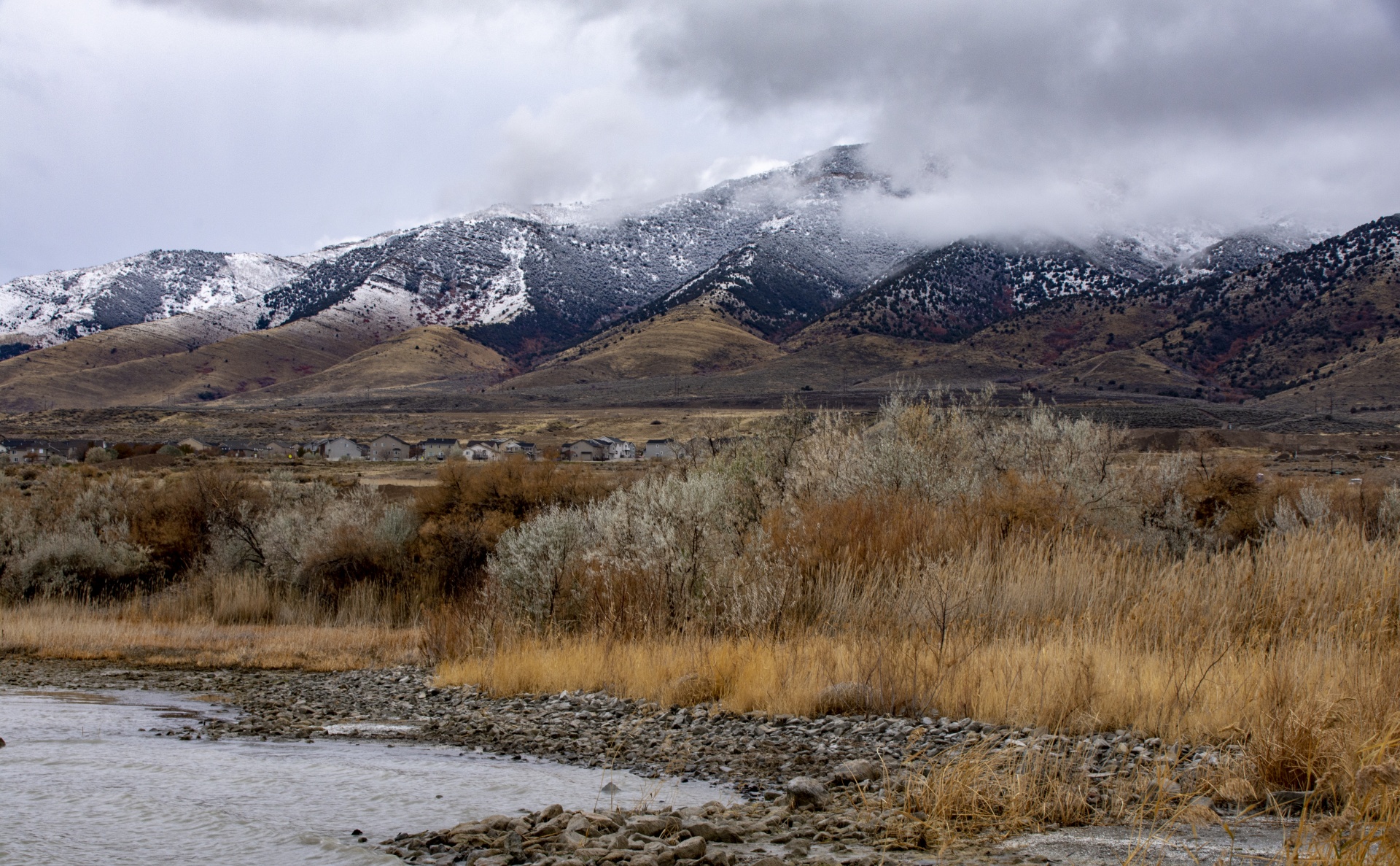 Winter Utah Mountains