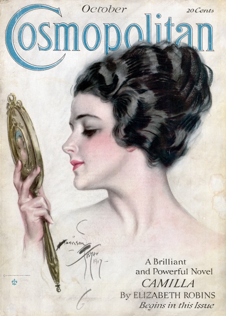 Couverture de magazine vintage femme Photo stock libre - Public Domain  Pictures