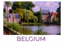 Belgium Travel Poster