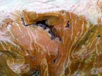 Brown Marble Rock Texture