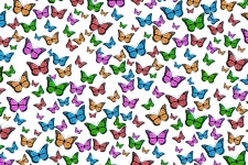 Butterflies Background