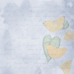 Butterflies Vintage Background