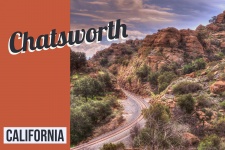 Chatsworth California Travel Poster