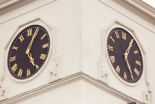 Clock Face On Clock Tower