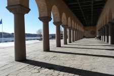 Colonnade By The Lake