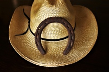 Cowboy Hat And Horseshoe