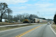 CSX Railroad Train