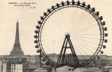 Eiffel Tower & Ferris Wheel Paris