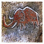 Elephant Cave Painting