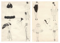 Fashion Drawings Vintage 1927