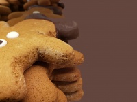 Gingerbread Cookies Chocolate