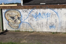 Graffiti On A City Wall