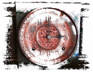 Grunge Vintage Clock