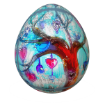 Heart Tree Easter Egg PNG