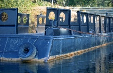 Large Metal Platform Floating