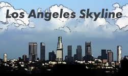 Los Angeles Skyline Poster