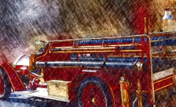 Old Fashioned Firetruck