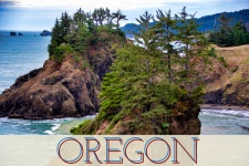 Oregon Travel Poster
