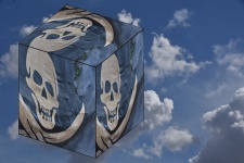 Pirate Skulls Flag