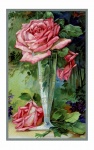 Rose Vintage Painting