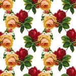 Roses Background Wallpaper Vintage