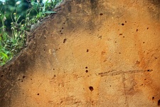 Sloping Wall With Grunge Surface