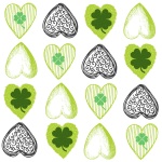 St Patrick's Day Hearts