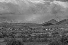Wind Turbines In California Desert