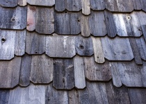Wooden Shingles Background