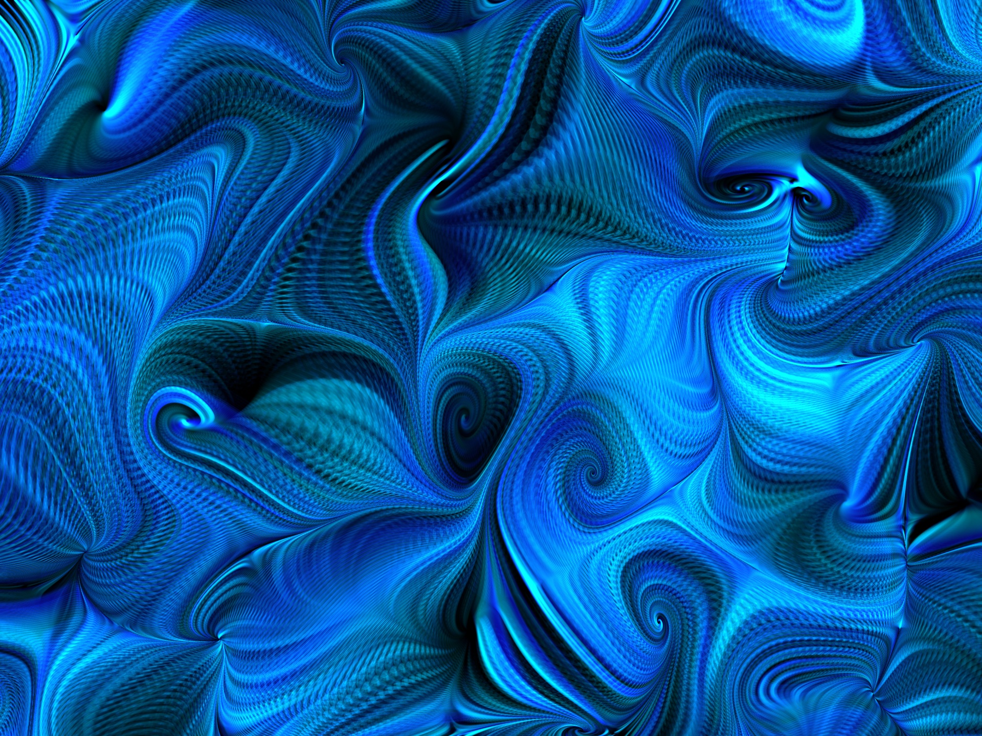 Blue Swirl Background