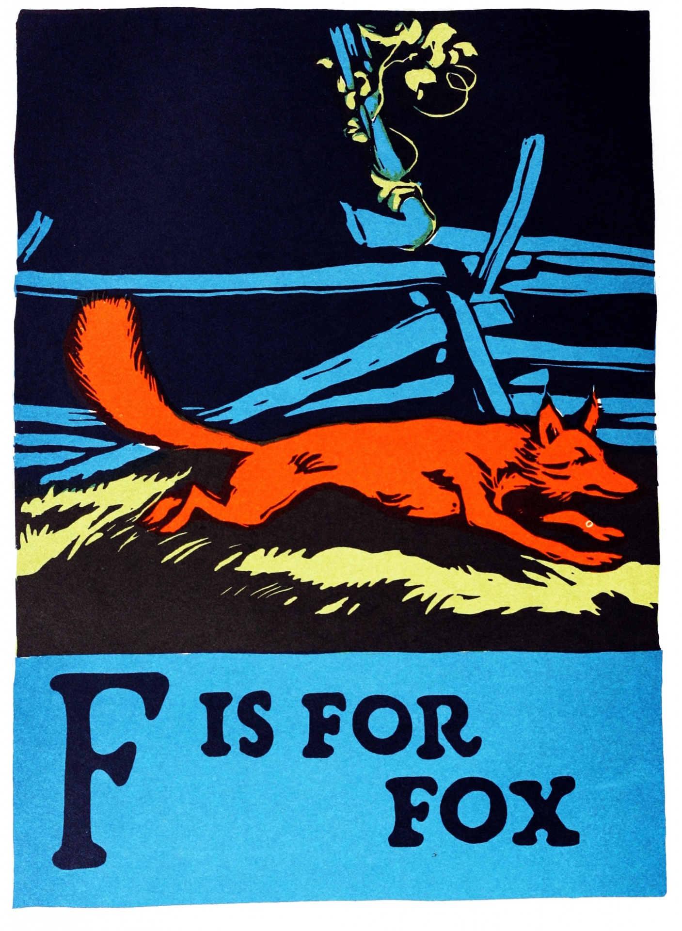 F Is For Fox ABC 1923