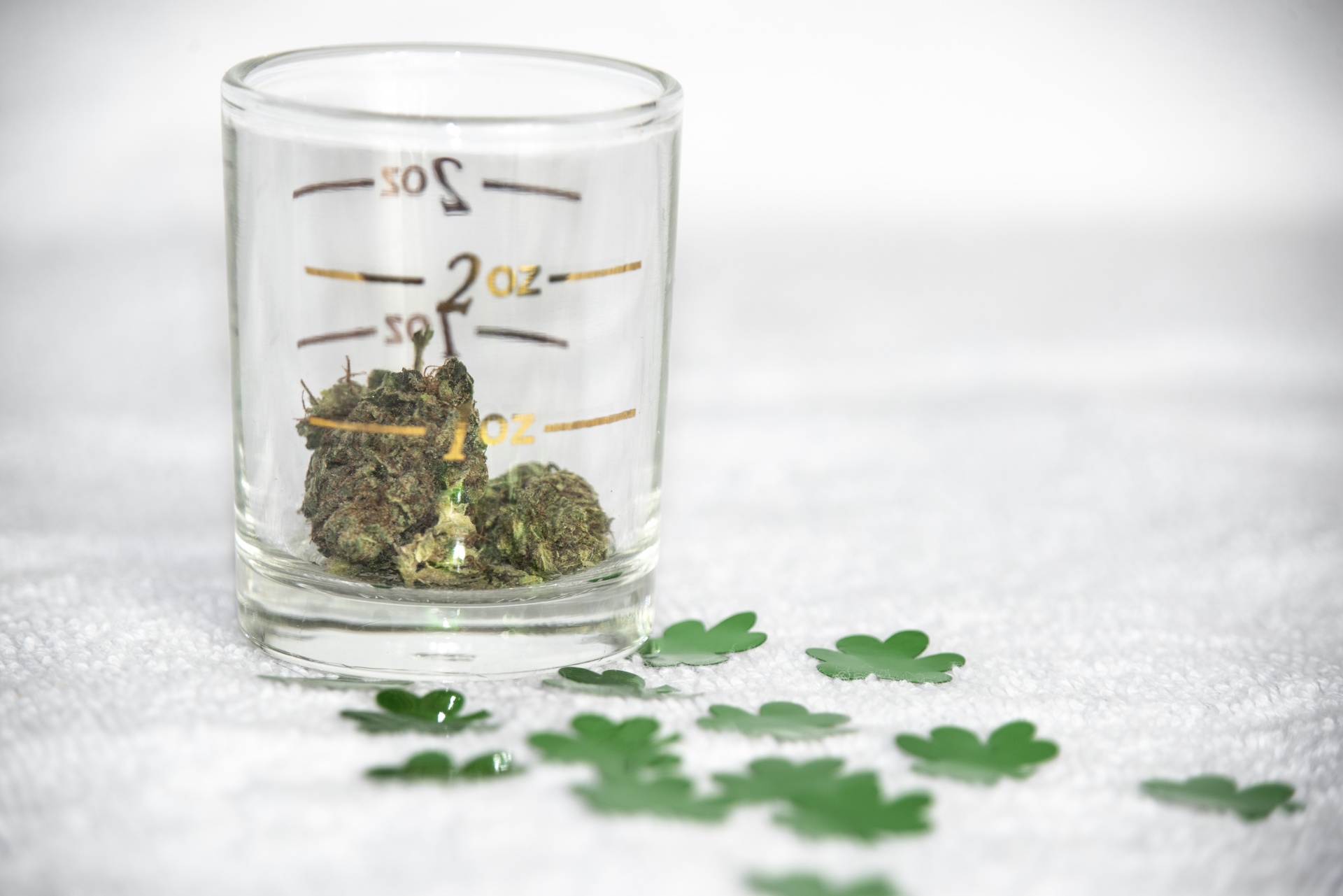 Marijuana Buds St. Patrick's Day