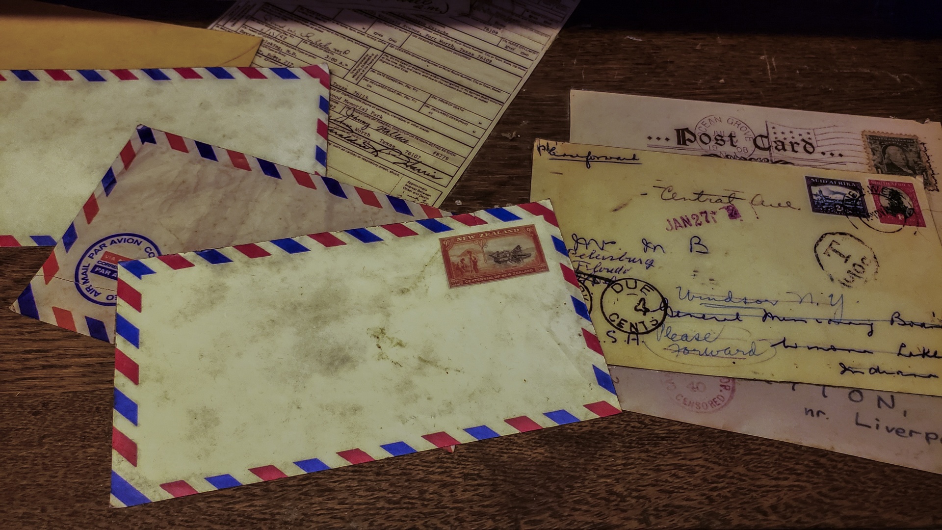 Vintage Letters And Mail
