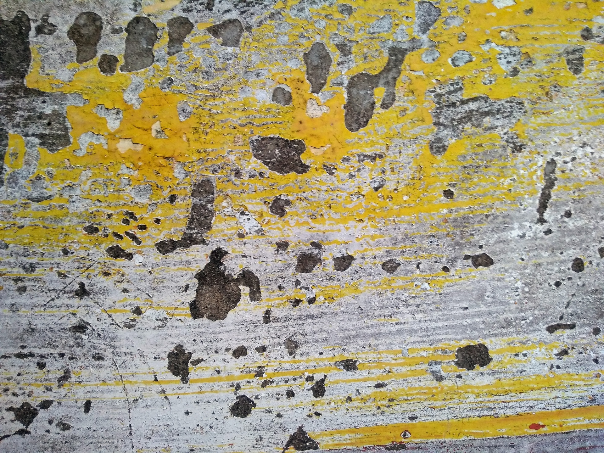 Yellow Paint Concrete Texture