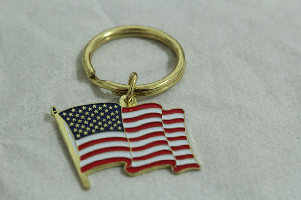 American flag Keychain Stock Fotka zdarma - Public Domain Pictures