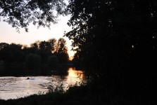 Evening Sun On The Lake