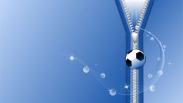 Background With A Soccer Ball