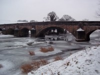 Bridge Over Icy Waters