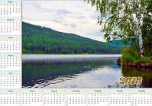Calendar For 2013 In Russian