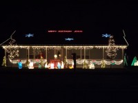 Christmas Holiday Light Display