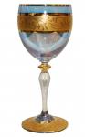 Gold Fancy Wine Glass