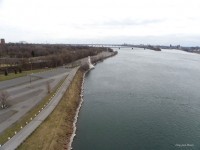 The St. Lawrence River In Montreal
