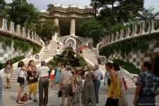 Park Guell By Gaudi