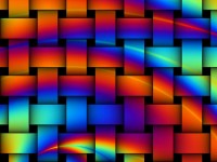 Rainbow Weaving Pattern