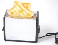 Toaster And Slices Of Bread